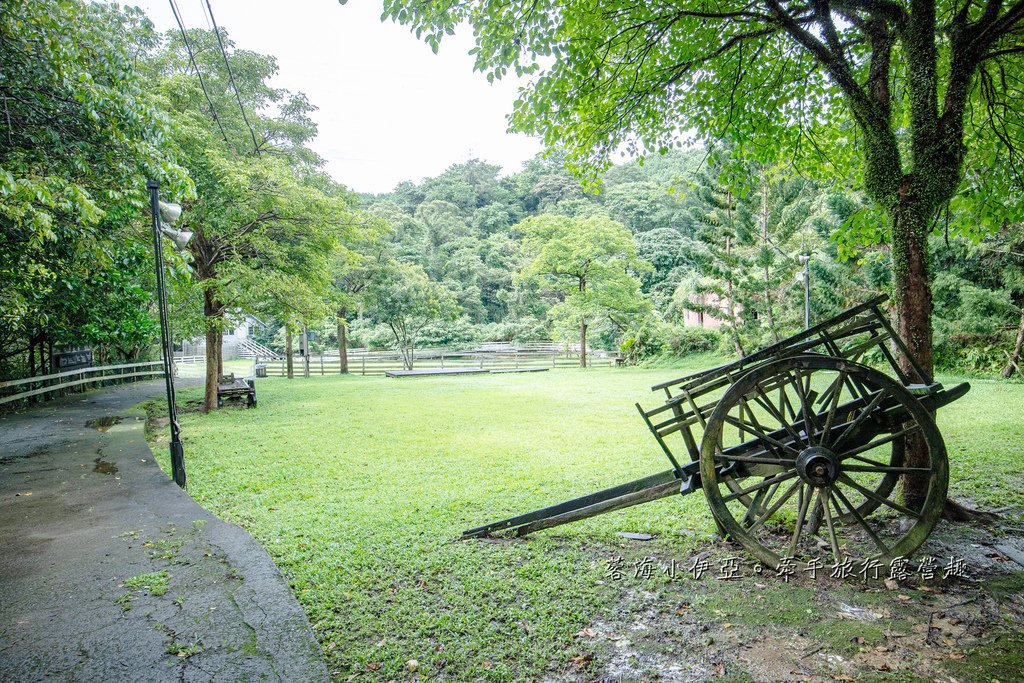 新北玩水景點【皇后鎮森林三峽】天空藍三角風車教堂泳池、森林玻璃屋、烤肉BBQ、手作DIY、露營場地、餵動物