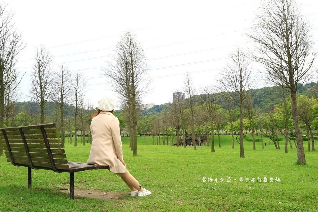 【桃園親子景點】大溪河濱公園～海盜船兒童遊戲場、LOVE愛心場景、落羽松森林、生態濕地