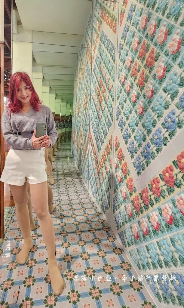 嘉義西區【台灣花磚博物館】全台唯一老宅花磚博物館，巨大花磚牆美拍、隱藏版拍照區，嘉義市火車站旁