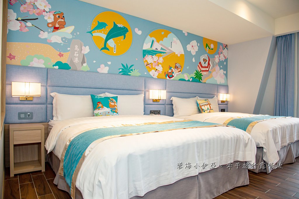 宜蘭頭城住宿【蘭陽烏石港海景酒店】龜山島海景飯店，星空看海吧、烤鴨大餐、早餐多到不知道吃什麼
