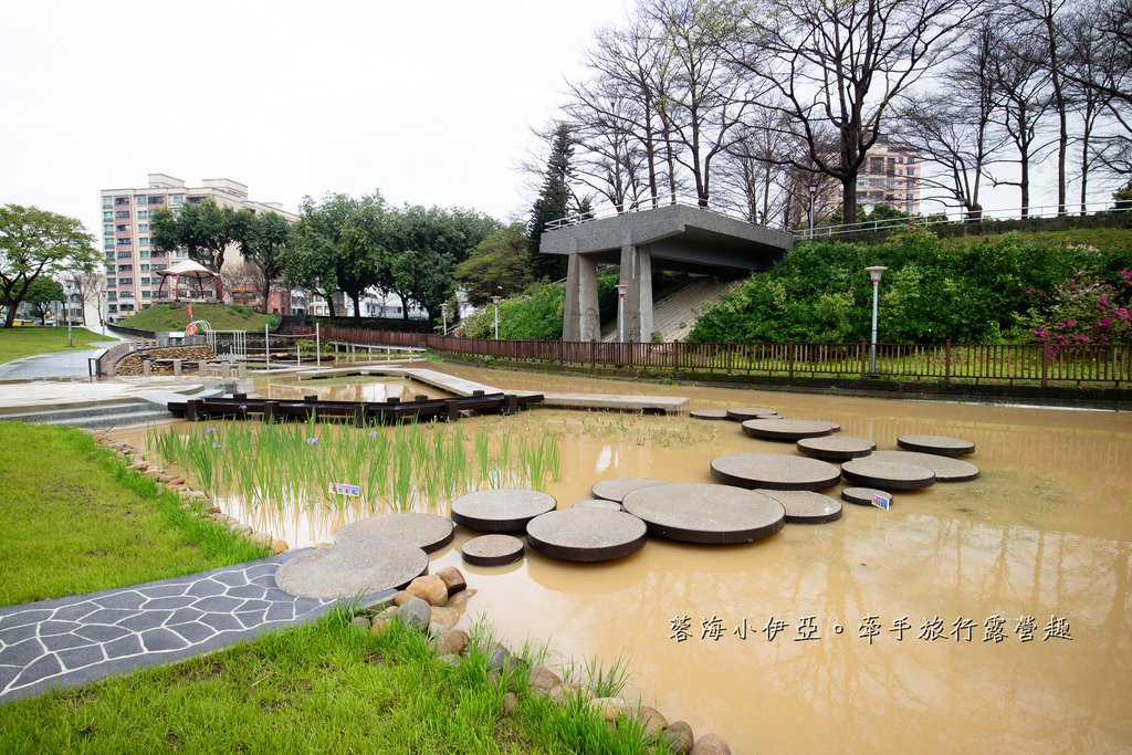 【陽明運動公園2.0版共融式遊戲場】桃氣猿遊戲場、猿林遊戲區、猿氣體健區、噴水廣場、生態水池