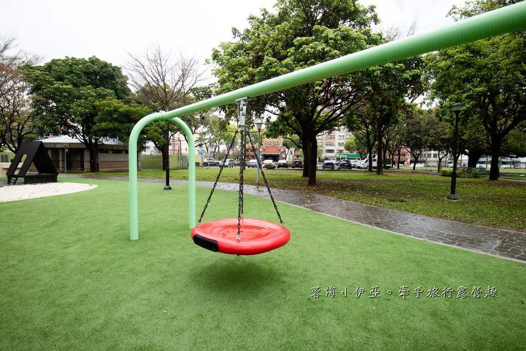 【陽明運動公園2.0版共融式遊戲場】桃氣猿遊戲場、猿林遊戲區、猿氣體健區、噴水廣場、生態水池