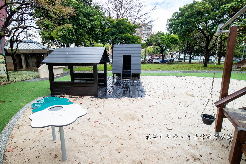 【陽明運動公園2.0版共融式遊戲場】桃氣猿遊戲場、猿林遊戲區、猿氣體健區、噴水廣場、生態水池