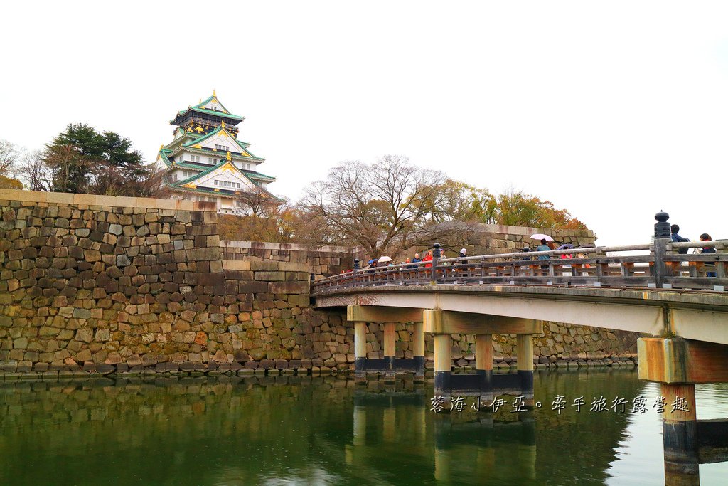 大阪賞櫻景點【大阪城公園】永生難忘的櫻花美景，如願在櫻花林底下賞櫻野餐