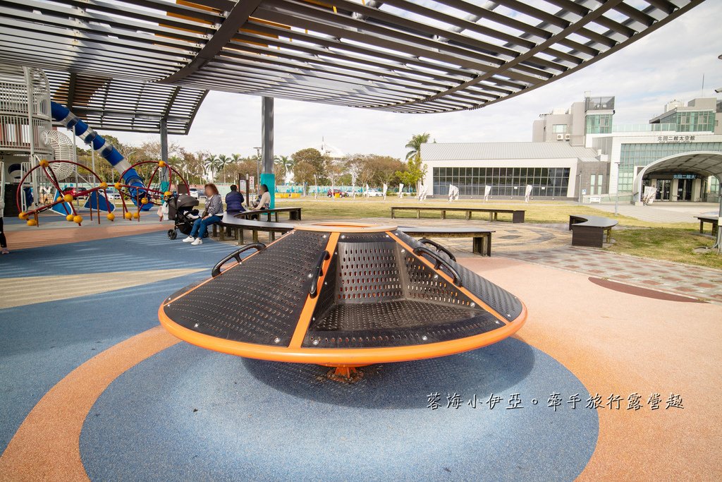 嘉義水上【北回二館太空教育館-特色遊戲場】免門票景點，星際探索體驗區，全新遮陽棚不怕曬太陽