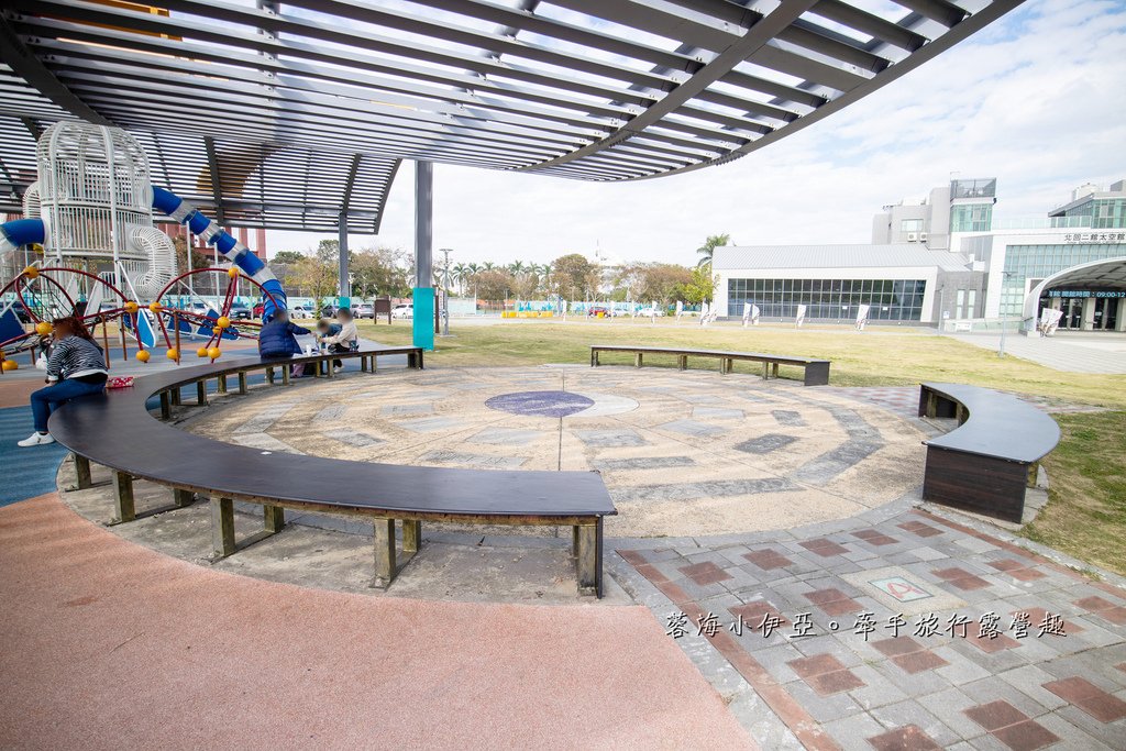 嘉義水上【北回二館太空教育館-特色遊戲場】免門票景點，星際探索體驗區，全新遮陽棚不怕曬太陽
