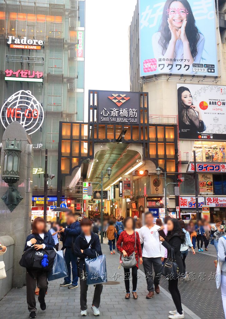 大阪必逛【心齋橋】關西必遊勝地，固力果跑跑男、商店包羅萬象，美食臥虎藏龍