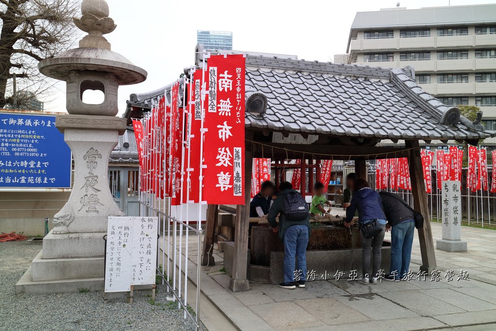 大阪賞櫻景點【四天王寺】讓人心花怒放美麗枝垂櫻，日本最古老的建築樣式之一