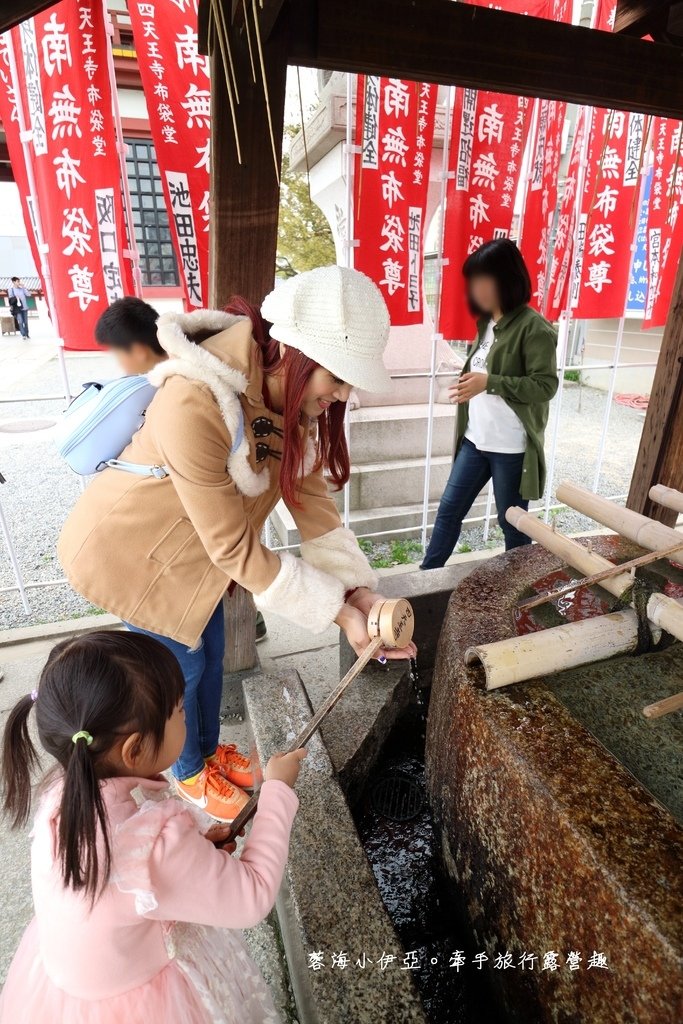 大阪賞櫻景點【四天王寺】讓人心花怒放美麗枝垂櫻，日本最古老的建築樣式之一