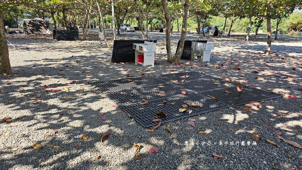 墾丁露營區【29觀海營區】走路就到萬里桐潮間帶看寄居蟹，森林系營位