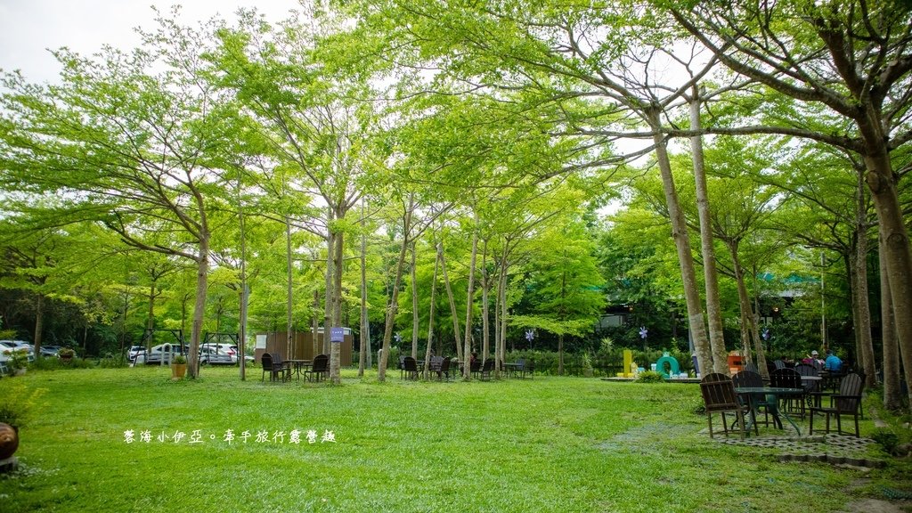 桃園免門票景點【大溪天御花園】歐式花園廣場、繡球花美拍、下午茶、綠色草皮
