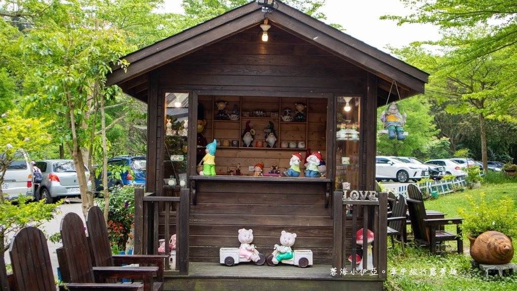 桃園免門票景點【大溪天御花園】歐式花園廣場、繡球花美拍、下午茶、綠色草皮