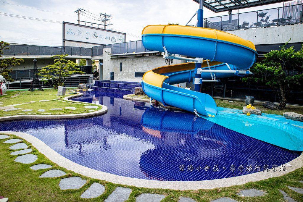 彰化景點【水銡利廚衛生活村】2025最新門票資訊，夏日戲水來了！世界最大水龍頭，兩層樓高滑水道