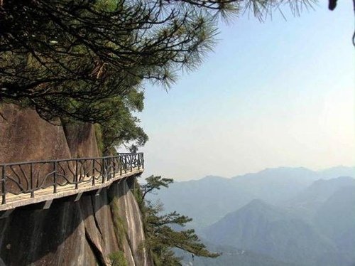 三清山西海岸旅遊棧道