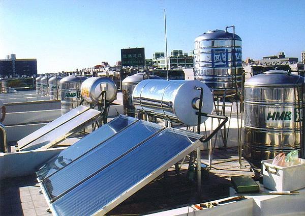 500公升太陽能熱水器