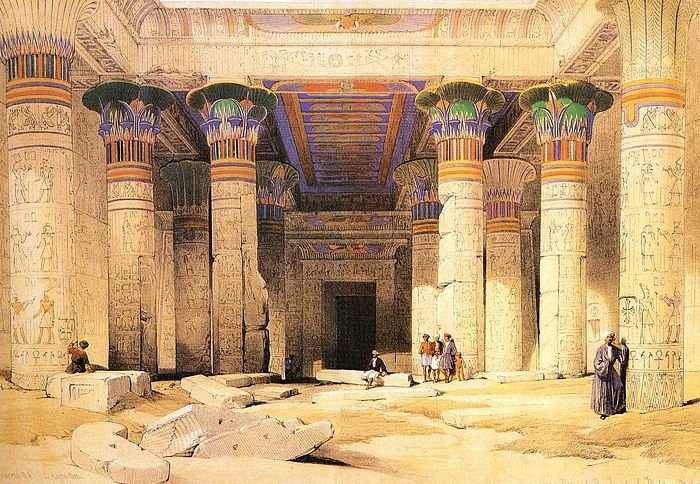 DavidRoberts-IslandTemplePhilae_1838