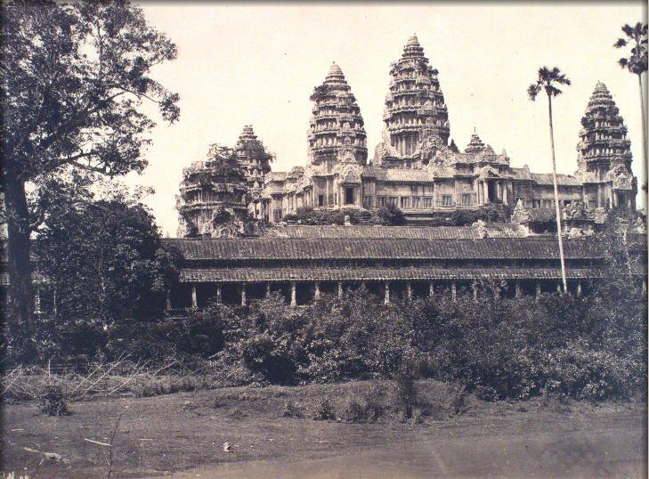 Angkor Vat. Facade sud