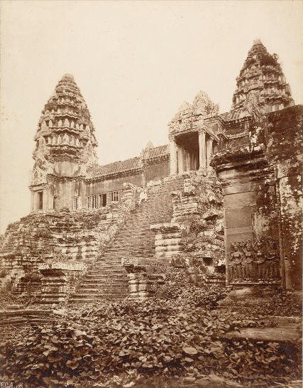 Angkor. Photographie d&apos;Emile Gsell