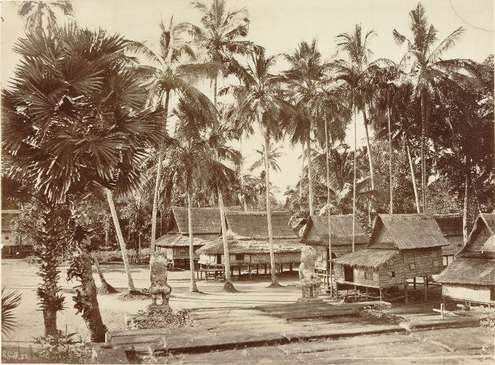 Cambodian village