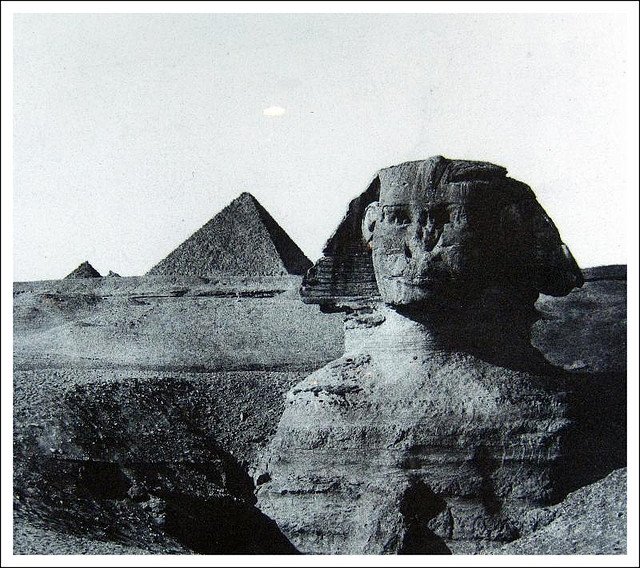 Égypte Moyenne. Le Sphinx, 1849