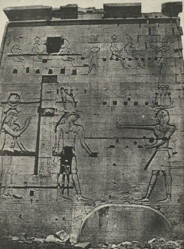 Second Pylon of the Great Temple of Isis at Philae, 1849