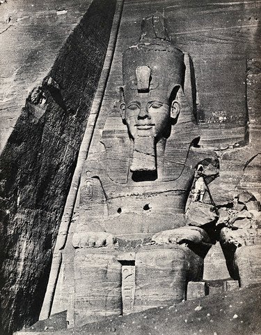 Great Temple of Abu Simbel, 1850