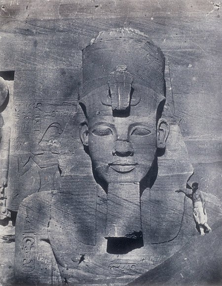 The Colossus of Abu-Simbel, 1850