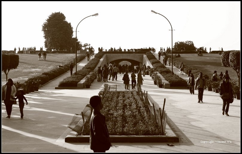 甘地火化紀念場(Raj Ghat)01