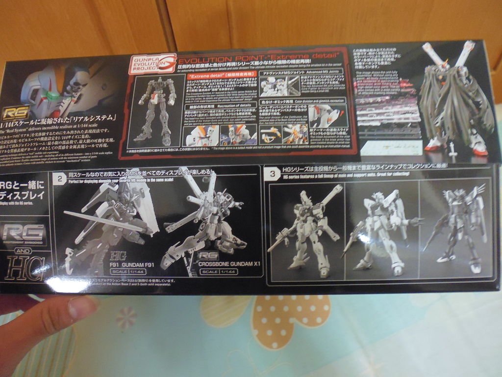 RG Crossbone  x1 骨十字鋼彈X1