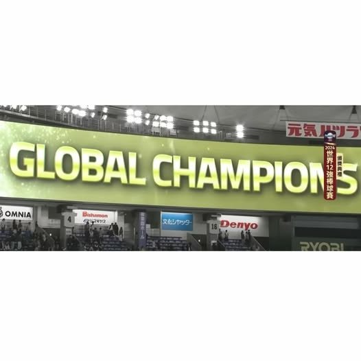 我們是GLOBAL CHAMPION !! 恭喜中華隊勇奪2