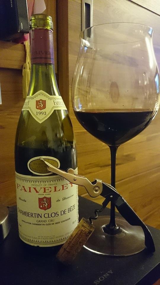 Chambertin clos de beze 1993 Faiveley