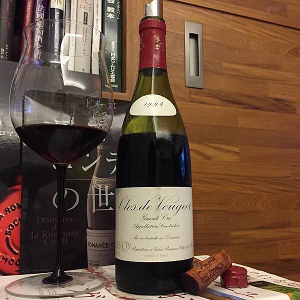 Clos de Vougeot 1994 Leroy樂花