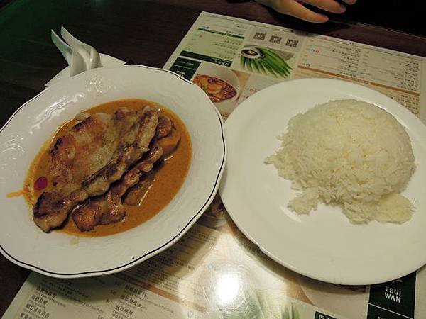 中環 翠華餐廳 咖哩豬扒飯