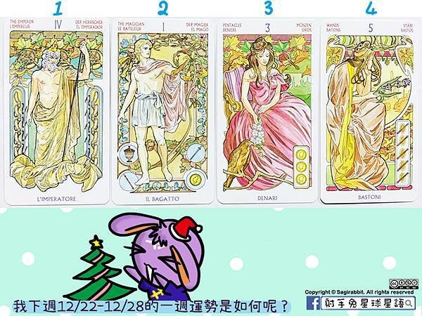 【塔羅運勢分析】─我下週12/22-12/28的一週運勢是如