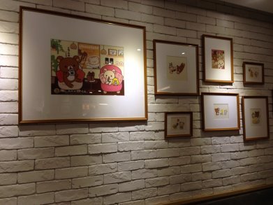 Rilakkuma Café 拉拉熊咖啡廳一景