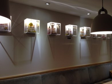 Rilakkuma Café 拉拉熊咖啡廳一景