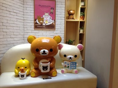 Rilakkuma Café 拉拉熊咖啡廳一景