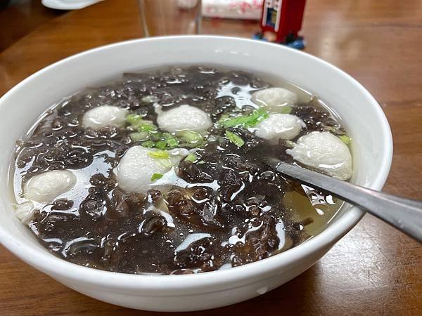 烏坵紫菜魚丸湯