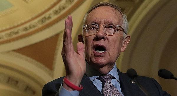 聯邦參議院民主黨領袖的內華達州議員Harry Reid.jpg