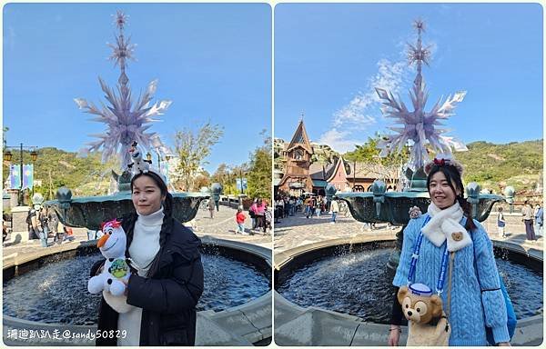 港澳過年遊// 香港迪士尼冰雪奇緣攻略。迪士尼城堡拍照點。香