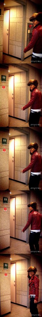 081207 in SBS Inkigayo Backstage 太陽 02