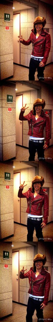 081207 in SBS Inkigayo Backstage 太陽 03