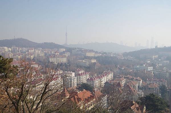 B311-從信號山觀景台俯瞰青島市景.JPG