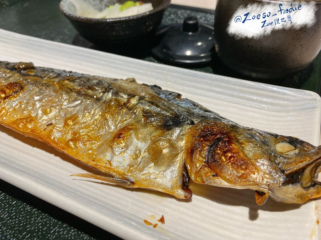 百八魚場 鹽烤鯖魚定食