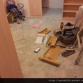 11/8~板新路施工木地板!!