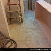 11/8~板新路施工木地板!!