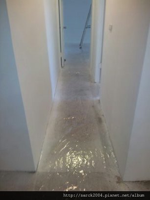 2012/9/29-30*新竹東大路木地板施工(使用:密蘇里橡木)超耐磨木地板*簡約風