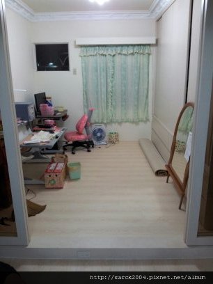 2012/10/2-3*八德忠勇街木地板施工19坪(雷根橡木)淺色系超耐磨木地板!