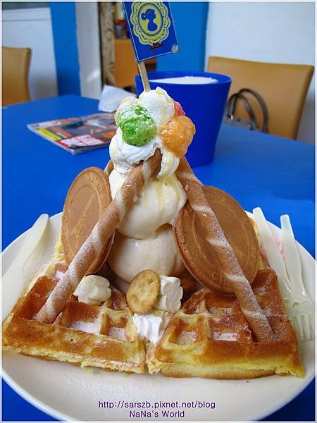 冰淇淋鬆餅