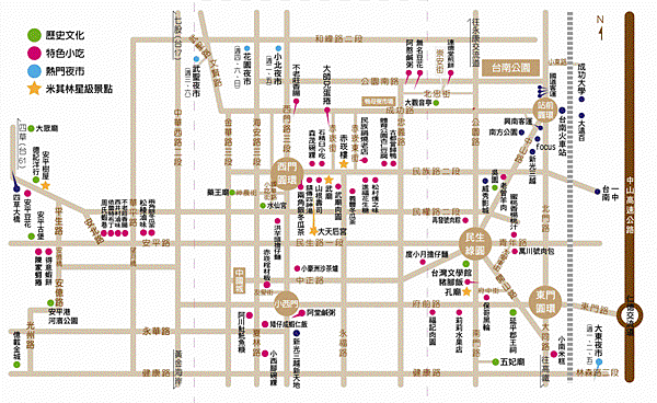 tainan map